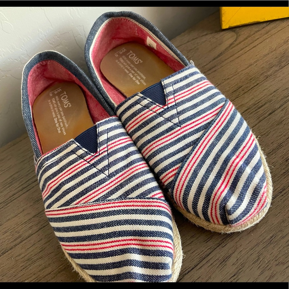 Toms Red, White, and Blue